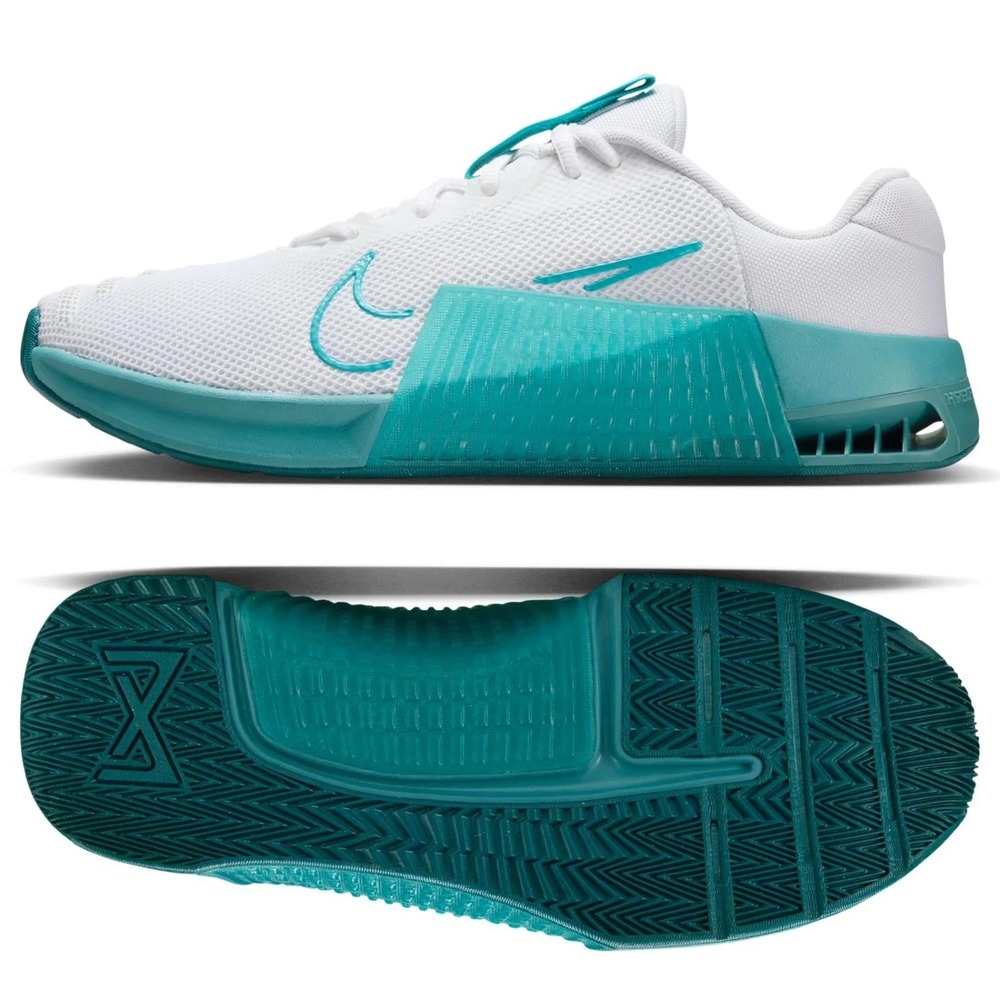 Nike Metcon 13 White/Turquoise DZ2617-105 Men's Workout  Shoes Nike Sneaker NEW